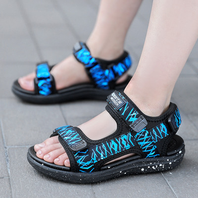 Casual καλοκαιρινά σανδάλια με κούμπωμα velcro
