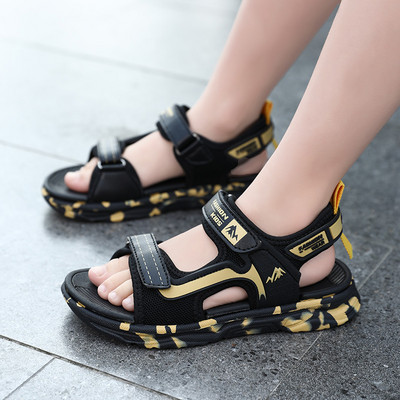 Casual καλοκαιρινά σανδάλια με κούμπωμα velcro