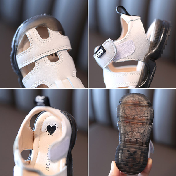 Casual παιδικά σανδάλια με κούμπωμα velcro για αγόρια