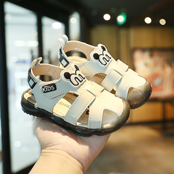 Летни детски сандали с 3D елемент за момчета