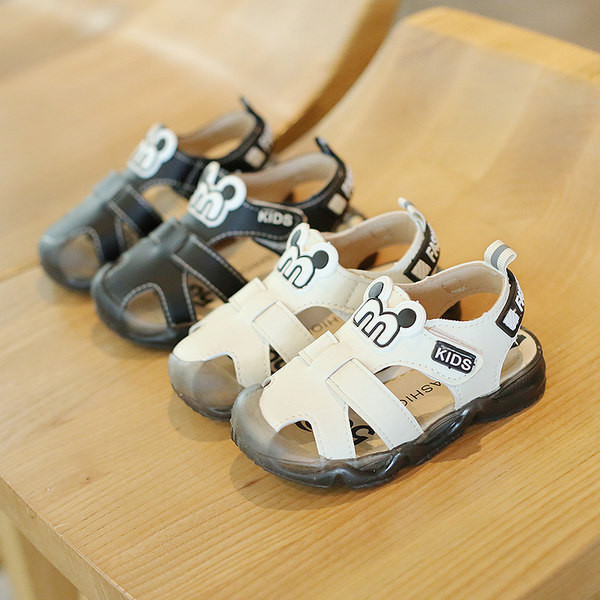 Летни детски сандали с 3D елемент за момчета