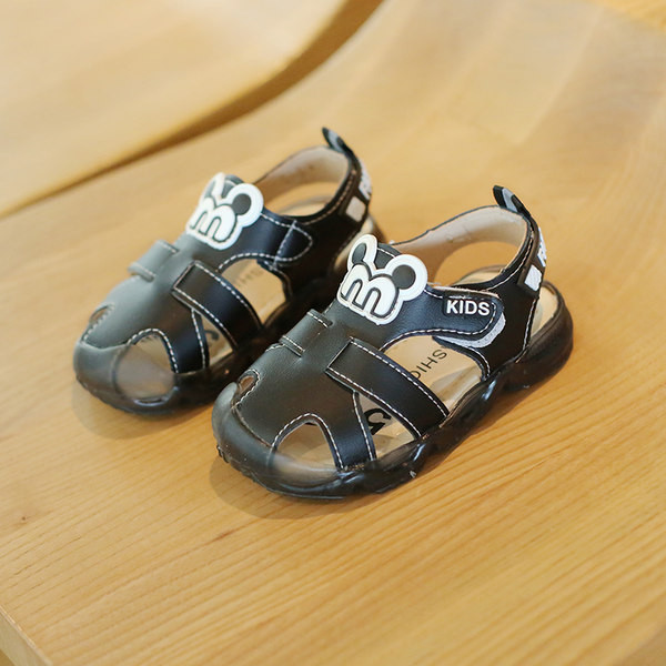 Летни детски сандали с 3D елемент за момчета