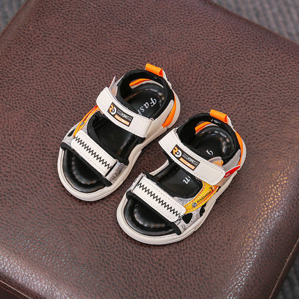 Сандали с лепенки в два цвята