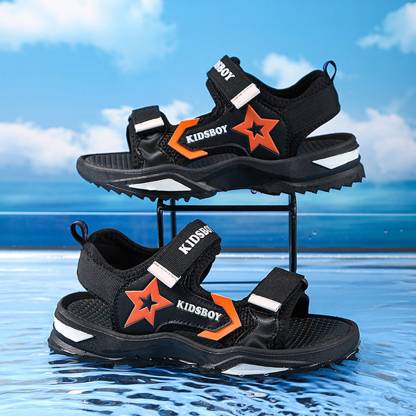 Új modell gyerek textilszandál fiúknak