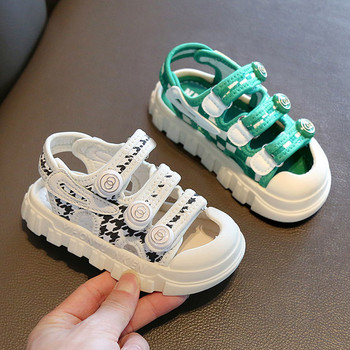 Нов модел детски сандали от текстил