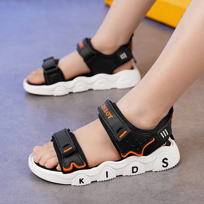 Lapos talpú textil gyerekszandál - többféle színben
