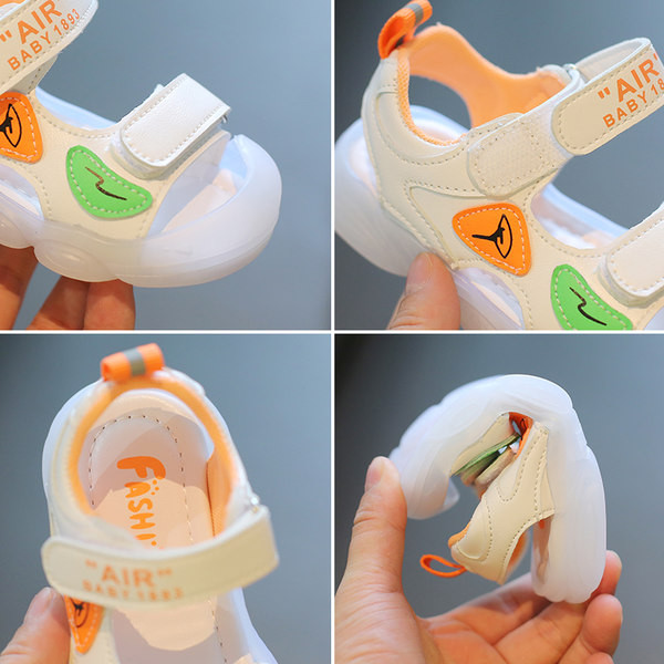 Unisex πέδιλα με επιγραφή και velcro