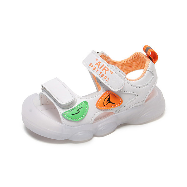 Unisex πέδιλα με επιγραφή και velcro