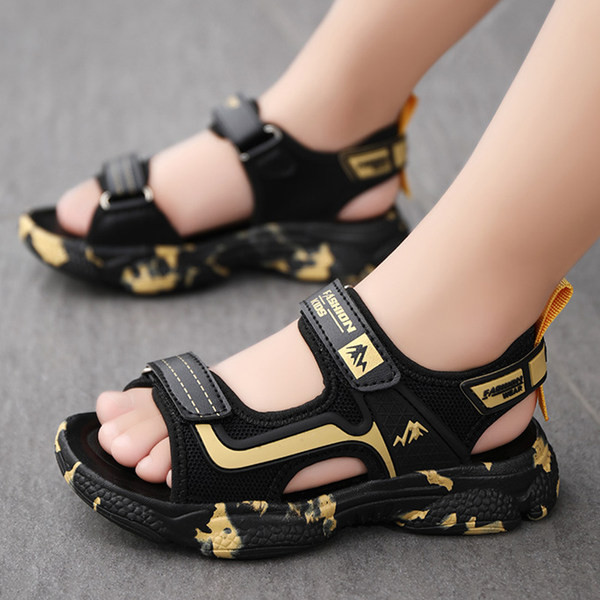 Gyermek textil szandál gumitalppal