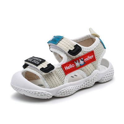 Παιδικά υφασμάτινα σανδάλια - πολλά χρώματα με λουράκια βελκρό