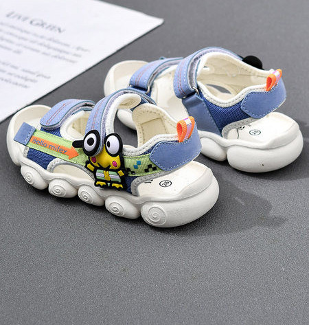 Παιδικά σανδάλια για αγόρια με 3D εφαρμογή νέο μοντέλο