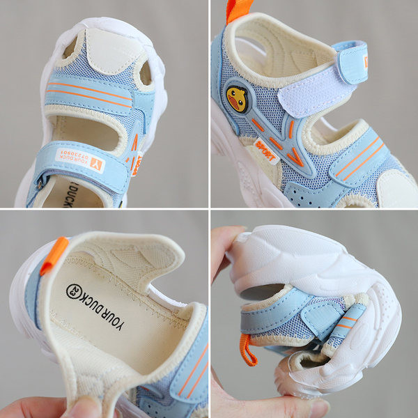 Υφασμάτινα σανδάλια για αγόρια και κορίτσια με velcro