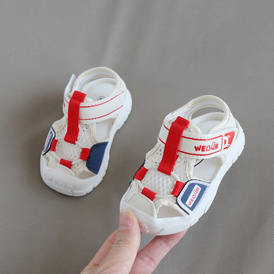 Vasarinės vaikiškos basutės su tinkleliais berniukams arba mergaitėms