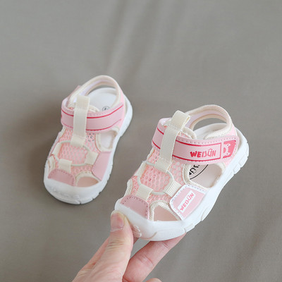 Vasarinės vaikiškos basutės su tinkleliais berniukams arba mergaitėms