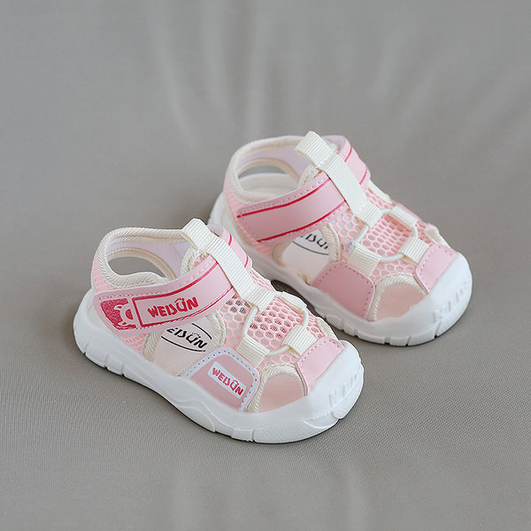 Vasarinės vaikiškos basutės su tinkleliais berniukams arba mergaitėms