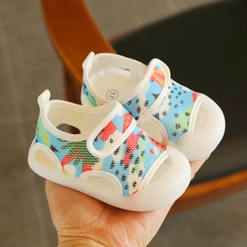 Детски сандали за момчета и момичета от текстил 