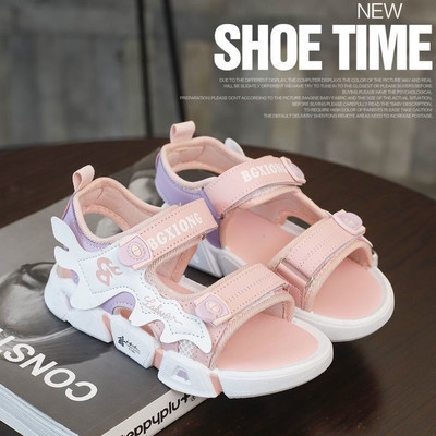 Új modell gyerekszandál fiúknak durva talppal, felirattal