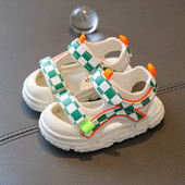 Νέο μοντέλο unisex δερμάτινα σανδάλια με velcro