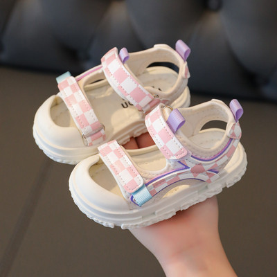 Νέο μοντέλο unisex δερμάτινα σανδάλια με velcro