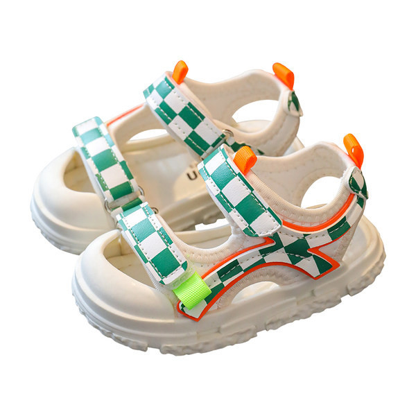 Νέο μοντέλο unisex δερμάτινα σανδάλια με velcro