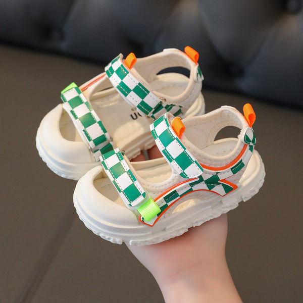 Νέο μοντέλο unisex δερμάτινα σανδάλια με velcro