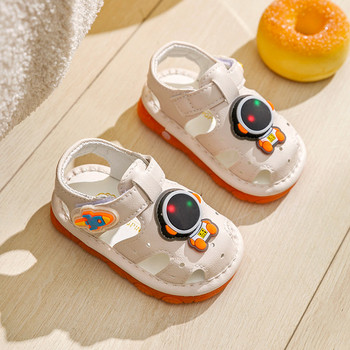 Ежедневни детски сандали с емблема за момчета или момичета