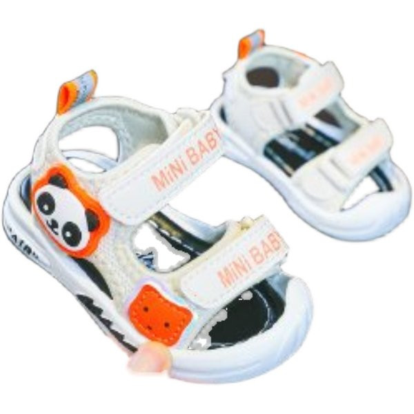 Νέο μοντέλο παιδικά σανδάλια  με χρώμα απλικέ και βελκρό