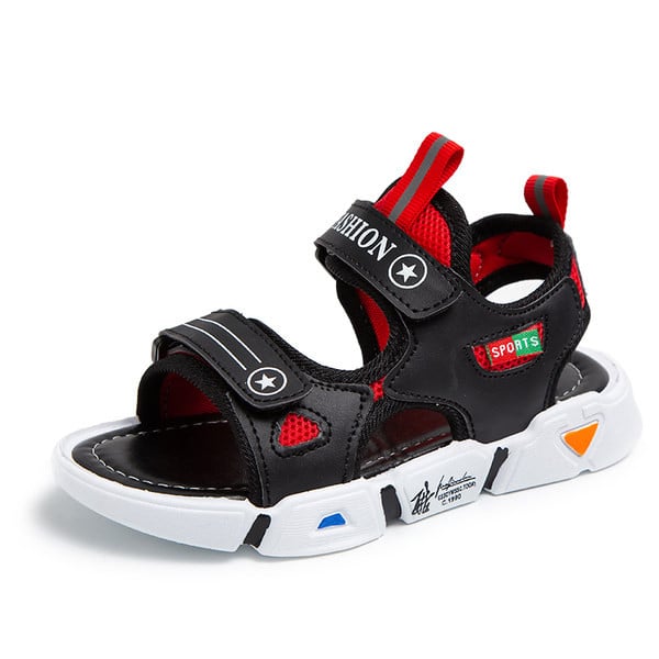 Παιδικά σανδάλια με πολύχρωμη διακόσμηση  τρία χρώματα