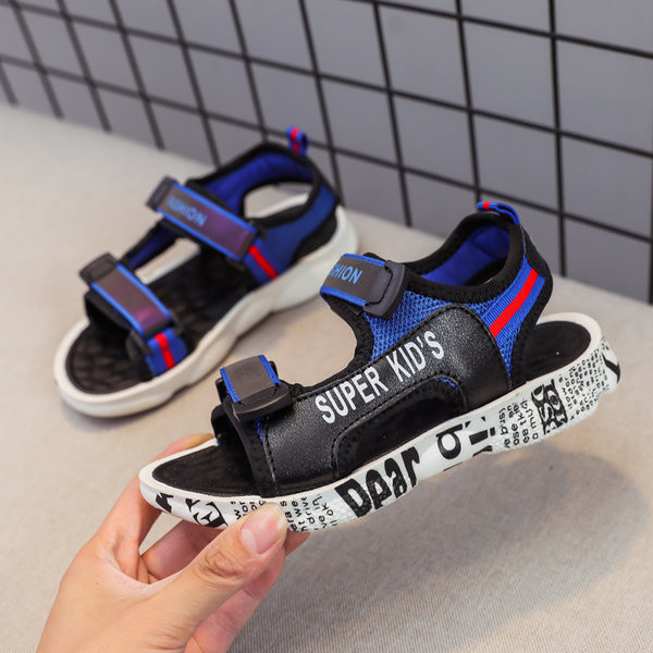 Παιδικά σανδάλια με  σόλα - κούμπωμα velcro