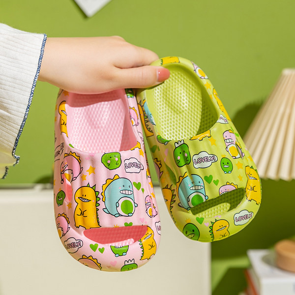 Παιδικές παντόφλες με απλικέ - πολλά χρώματα