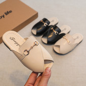 Παιδικές παντόφλες στρογγυλεμένο μοντέλο με μεταλλική διακόσμηση