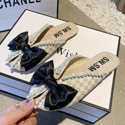 Gyöngyszemű gyerekpapucs új modellje három színben