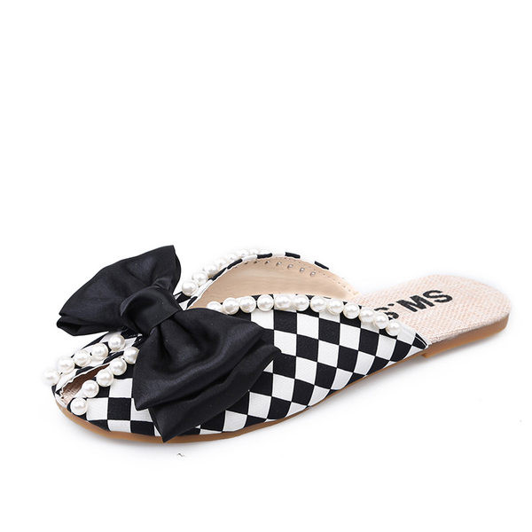 Gyöngyszemű gyerekpapucs új modellje három színben