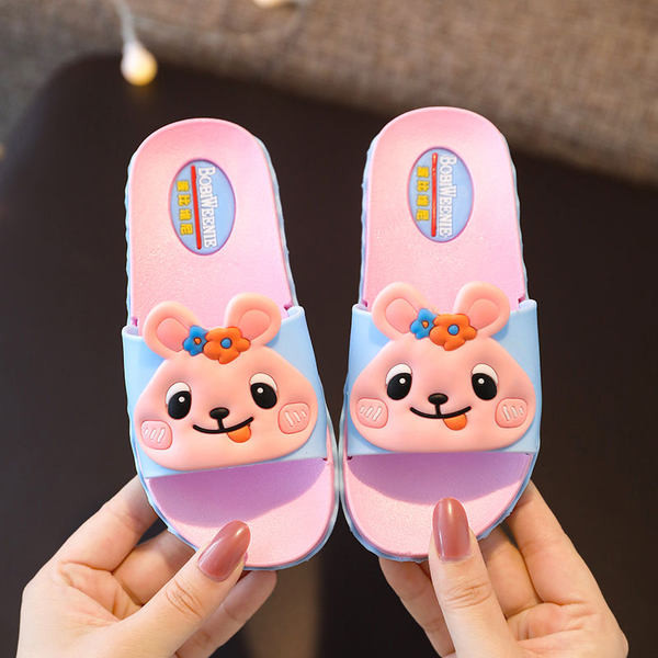 Hétköznapi használatra alkalmas nyári papucs lányoknak rátéttel