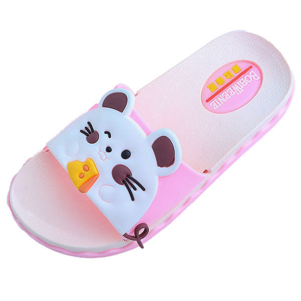 Hétköznapi használatra alkalmas nyári papucs lányoknak rátéttel