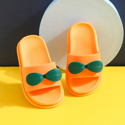 Παιδικές λαστιχένιες παντόφλες με επίπεδη σόλα νέο μοντέλο