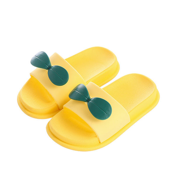 Παιδικές λαστιχένιες παντόφλες με επίπεδη σόλα νέο μοντέλο