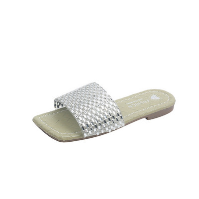 Παιδικές τετράγωνες παντόφλες για κορίτσια πολλών χρωμάτων