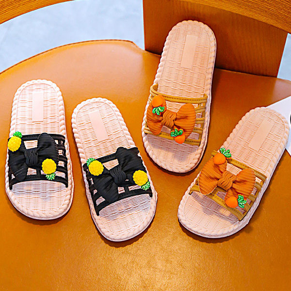 Laste vabaaja sussid paela ja lameda tallaga