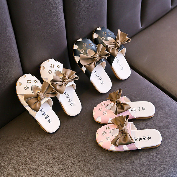 Gyermek papucs szalaggal - három színben