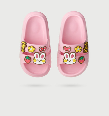 Gyermek gumipapucs fiúknak és lányoknak 3D alkalmazással