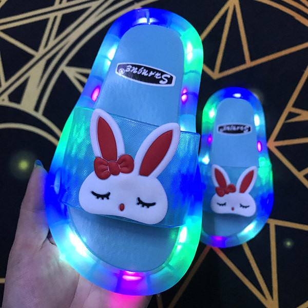 Παιδικές φωτεινές παντόφλες - πολλά χρώματα