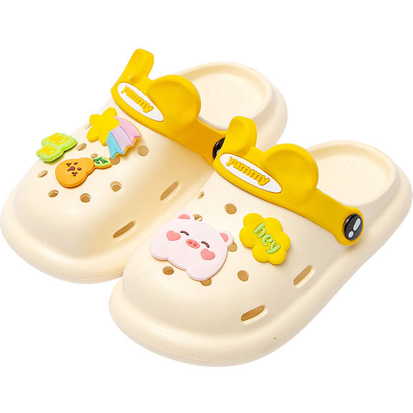 Καλοκαιρινοί παιδικοί κρόκοι με τρισδιάστατο στοιχείο για κορίτσια