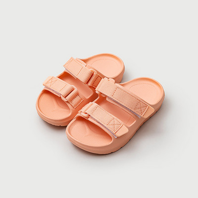 Παιδικές παντόφλες για κορίτσια με velcro