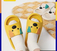 Καλοκαιρινές casual παντόφλες με φλατ σόλα