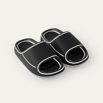 Изчистен модел гумени чехли