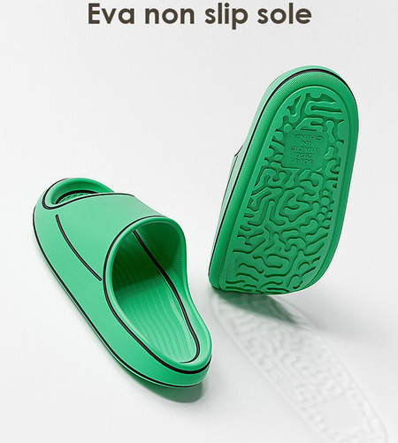 Изчистен модел гумени чехли