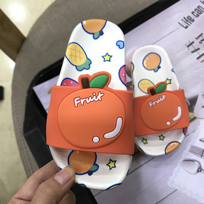 Casual papuče za djevojčice s aplikacijom novi model