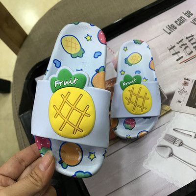 Casual papuče za djevojčice s aplikacijom novi model