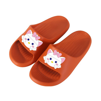 Παιδικές λαστιχένιες παντόφλες με απλικέ - τέσσερα χρώματα